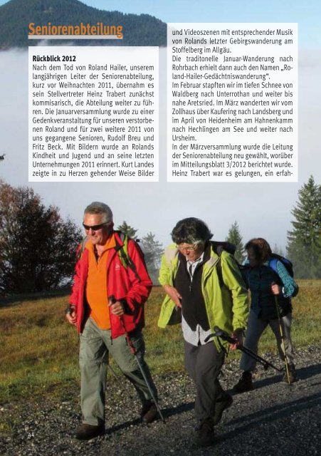 Mitteilungsblatt 2013/1 - Alpenverein Augsburg