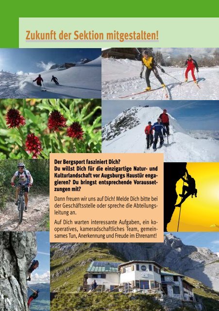 Mitteilungsblatt 2013/1 - Alpenverein Augsburg