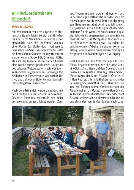 Mitteilungsblatt 2013/1 - Alpenverein Augsburg