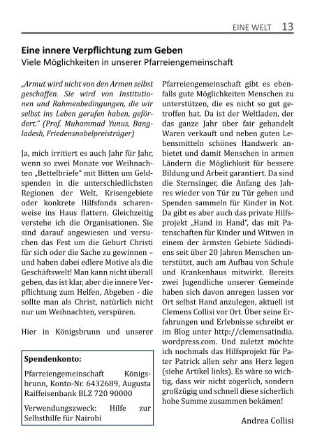 Download pfarrbrief-2012advent-inet.pdf - Katholisch in Königsbrunn