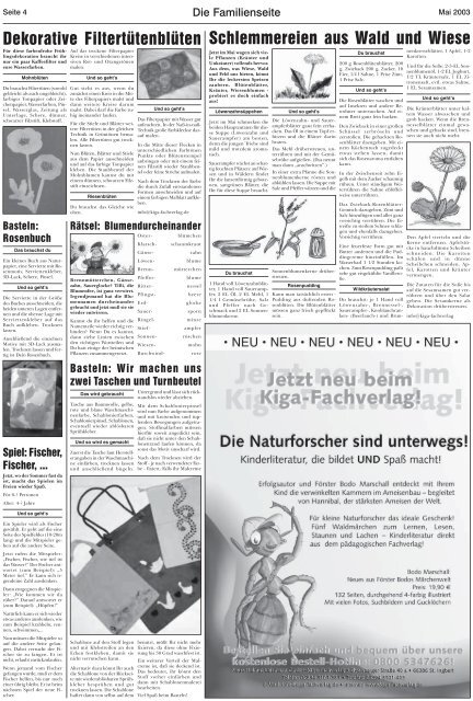 Ausgabe 14 (Mai 2003) - Rheingau-Taunus-Monatsanzeiger