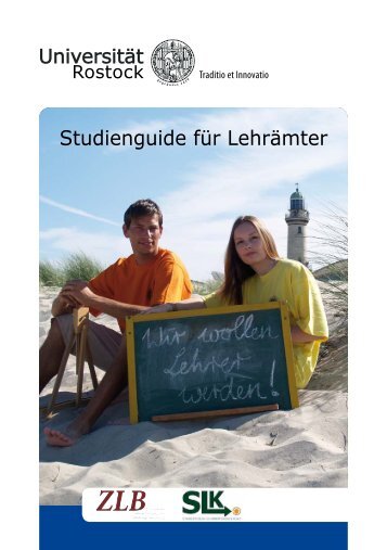 Studienguide für Lehrämter - Zentrum für Lehrerbildung und ...