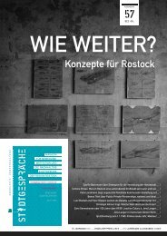 Konzepte für Rostock - Stadtgespräche Rostock