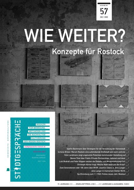 Konzepte für Rostock - Stadtgespräche Rostock