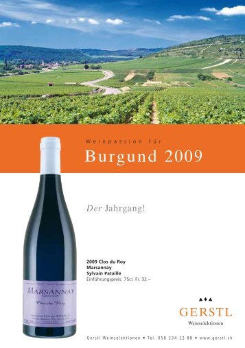 2006er-Hitangebote mit 30% Rabatt - Gerstl Weinselektionen