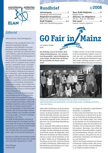 GO Fair in Mainz - ELAN
