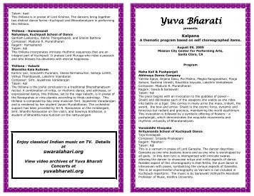 Brochure - Yuva Bharati