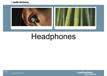 Headphones - Audio-Technica