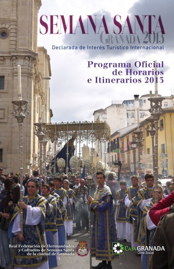 Programa Oficial de Horarios e Itinerarios 2013