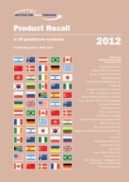 Product Recall - Legal advice in Ukraine