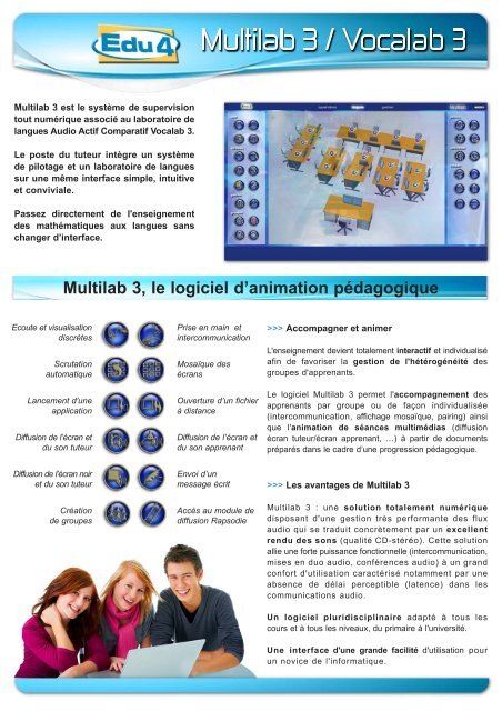 Multilab 3, le logiciel d'animation pédagogique - Glanzmann ...