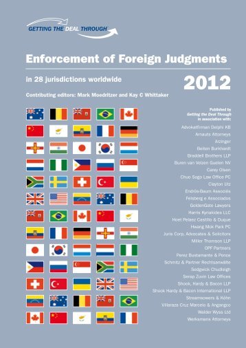 Enforcement of Foreign Judgments - Harris Kyriakides LLC