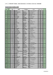 TRI - 4 - FUN SVKT Auswertung Volkslauf - Duathlon - Triathlon ...
