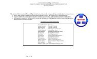 School Improvement Plan - Connecticut Regional Vocational ...