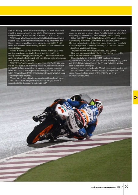 In Touch PDF - Dunlop Motorsport