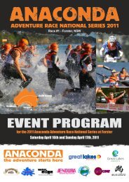 eVeNT pROGRAM - Rapid Ascent