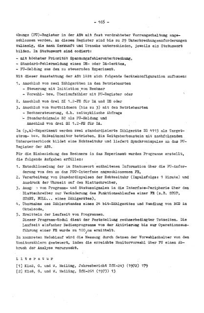 AKADEMIE DER WISSENSCHAFTEN DER DDR ZfK ...