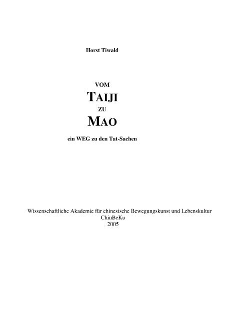 TAIJI MAO