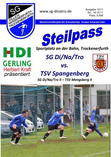 Steilpass 16.10.11 Dinatro - TSV Spangenberg