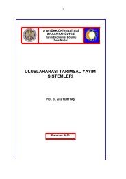 uluslararası tarımsal yayım sistemleri - Prof. Dr. Ziya Yurttaş