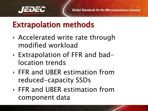 JEDEC SSD Specifications Explained