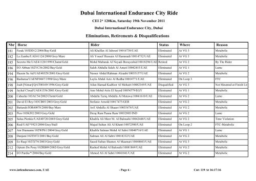 DIEC Ride - Dubai Equestrian Club