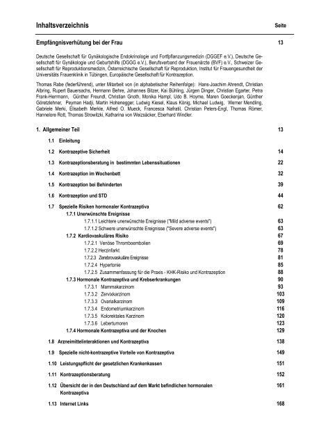 Seminar in Gynäkologischer Endokrinologie
