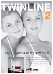 The 1-2 punch in the bathroom - Trident Industri AB