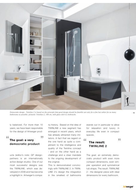 The 1-2 punch in the bathroom - Trident Industri AB