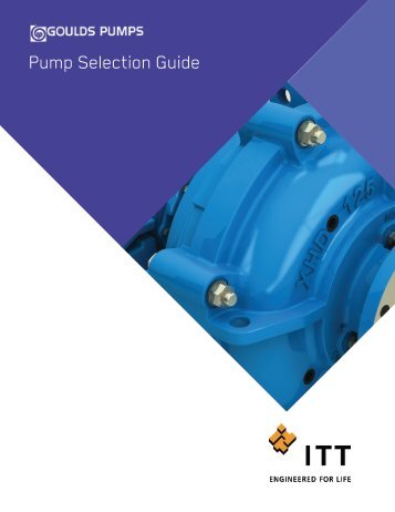 Pump Selection Guide - Goulds Pumps