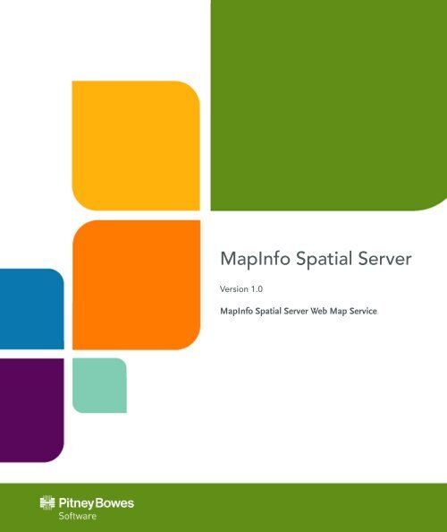 MapInfo Spatial Server Web Map Service - Product Documentation ...