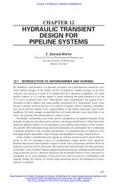 chapter 12 hydraulic transient design for pipeline systems