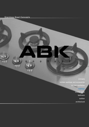 Stainless Steel Concepts - ABK InnoVent