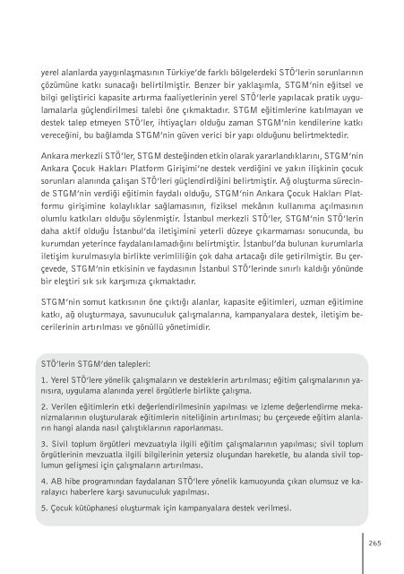 Türkiye'de Hak Temelli Sivil Toplum Örgütleri - STGM - Sivil Toplum ...