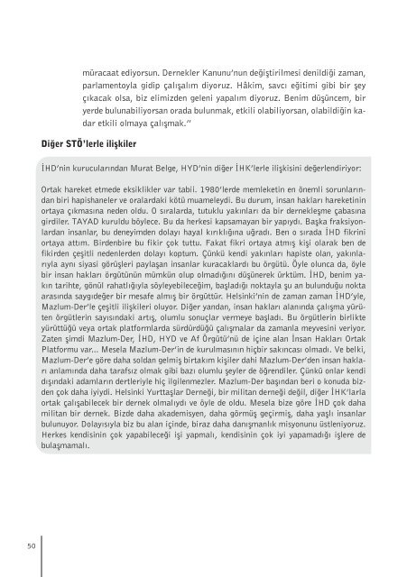 Türkiye'de Hak Temelli Sivil Toplum Örgütleri - STGM - Sivil Toplum ...