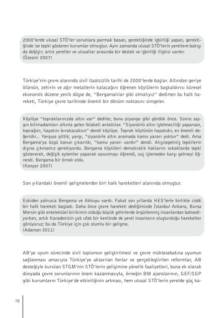 Türkiye'de Hak Temelli Sivil Toplum Örgütleri - STGM - Sivil Toplum ...