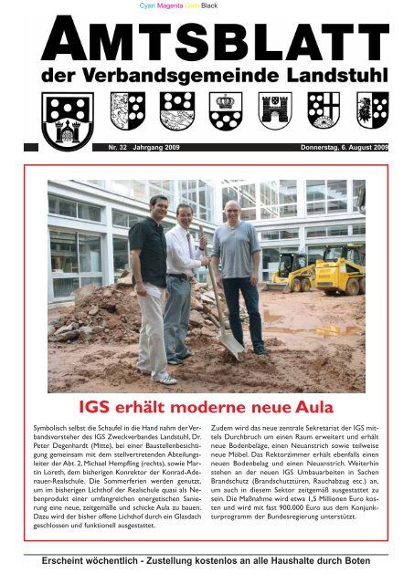 IGS erhält moderne neue Aula - Verbandsgemeinde Landstuhl