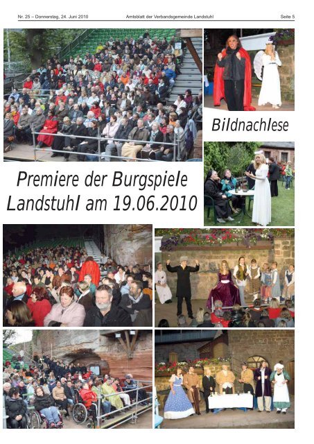 Auf zum Bännjer Worschtzippelfest 2010 - Verbandsgemeinde ...