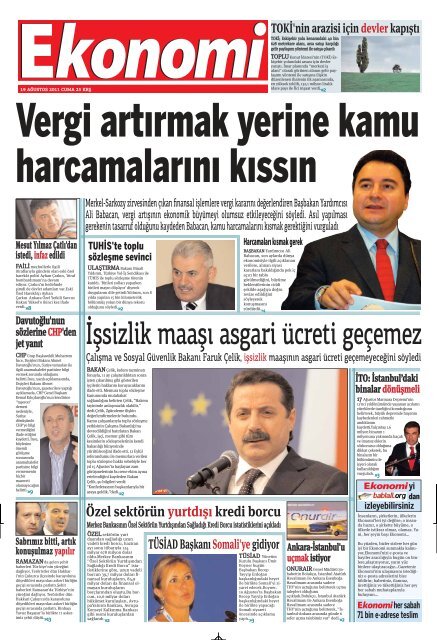 Özel sektörün yurtdışı kredi borcu - Ekonomi Gazetesi