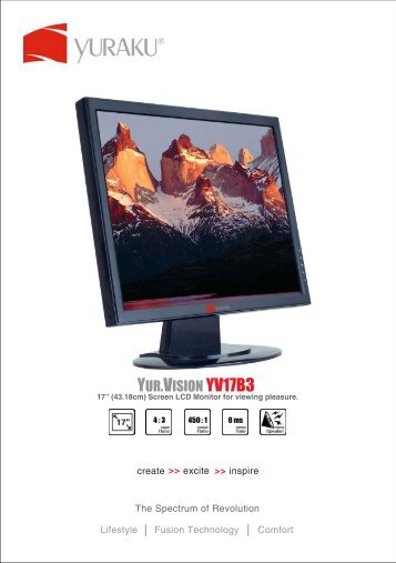 YV17B3 spec web.pdf - Yuraku.com