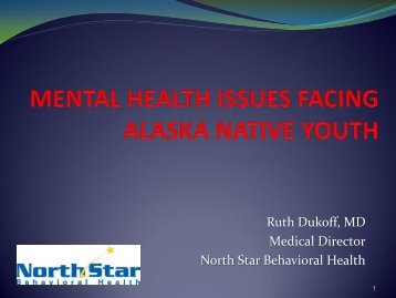 Alaska Native Mental Health - North Star Behavioral Health