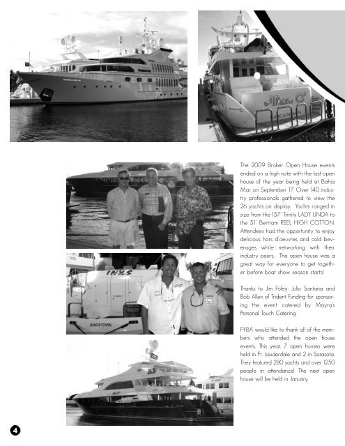 October 2009 - Florida Yacht Brokers Association, Inc.