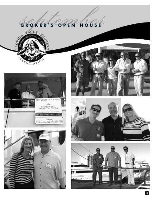 October 2009 - Florida Yacht Brokers Association, Inc.