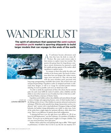 Wanderlust - Northern Marine