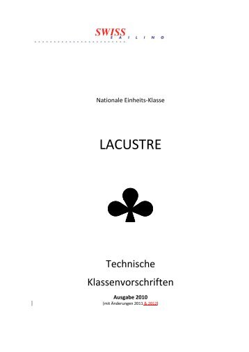 LACUSTRE Klassenvereinigung