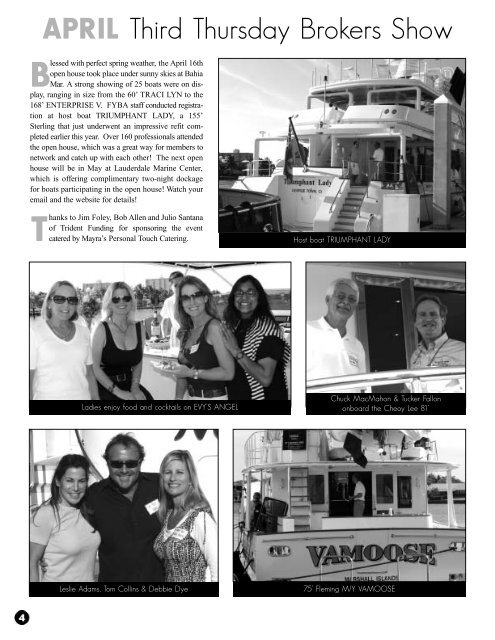 May 2009 - Florida Yacht Brokers Association, Inc.