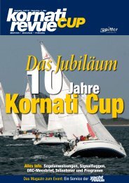 Kornati-Cup-Revue erste Ausgabe - Yachtrevue