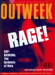 and Out - OutWeek Magazine