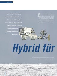 Projekt „Wasserkutsche“, die Hybridlösung gegen Stress