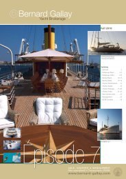 download (pdf) - Bernard Gallay Yacht Brokerage